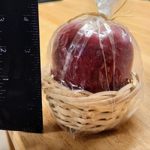 3/$15🍎Realistic Apple Shaped Candle - Picture 7 of 7
